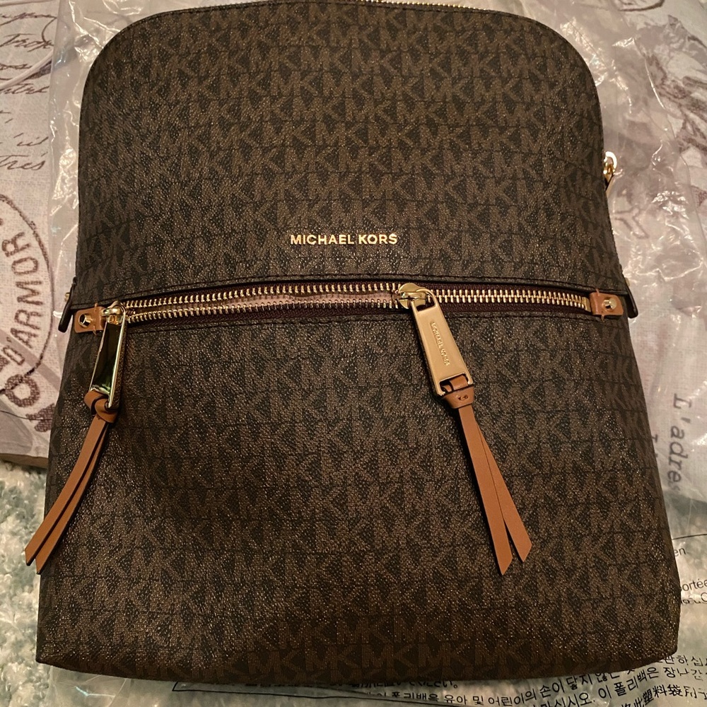 Michael kors rhea slim backpack